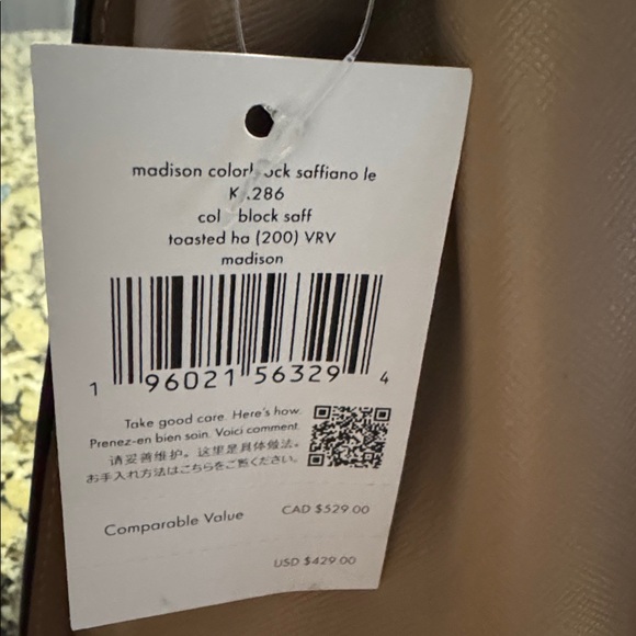 Kate Spade Madison Medium Top Handle Satchel - Picture 7 of 7